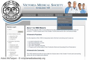 Victoria Medical Society Resource Site